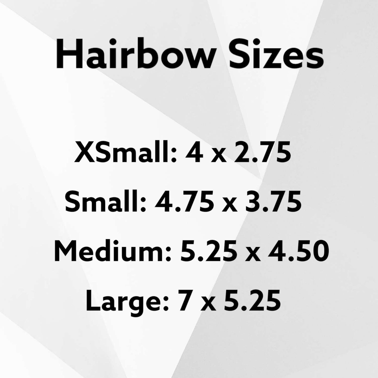 Sample Sale - Hair Bow