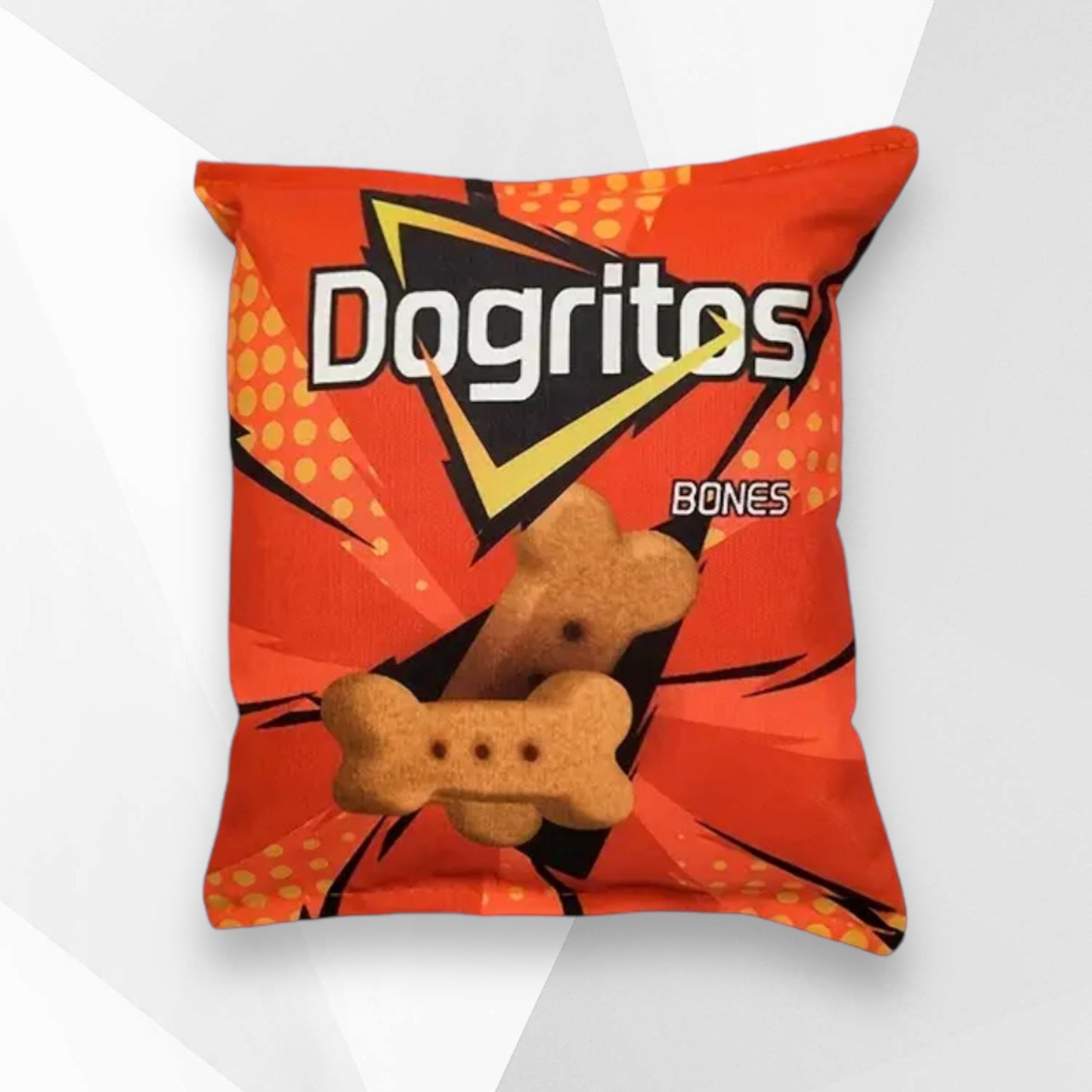 Dogritos & Lazy Doggie Chip Bag Squeaky Toys