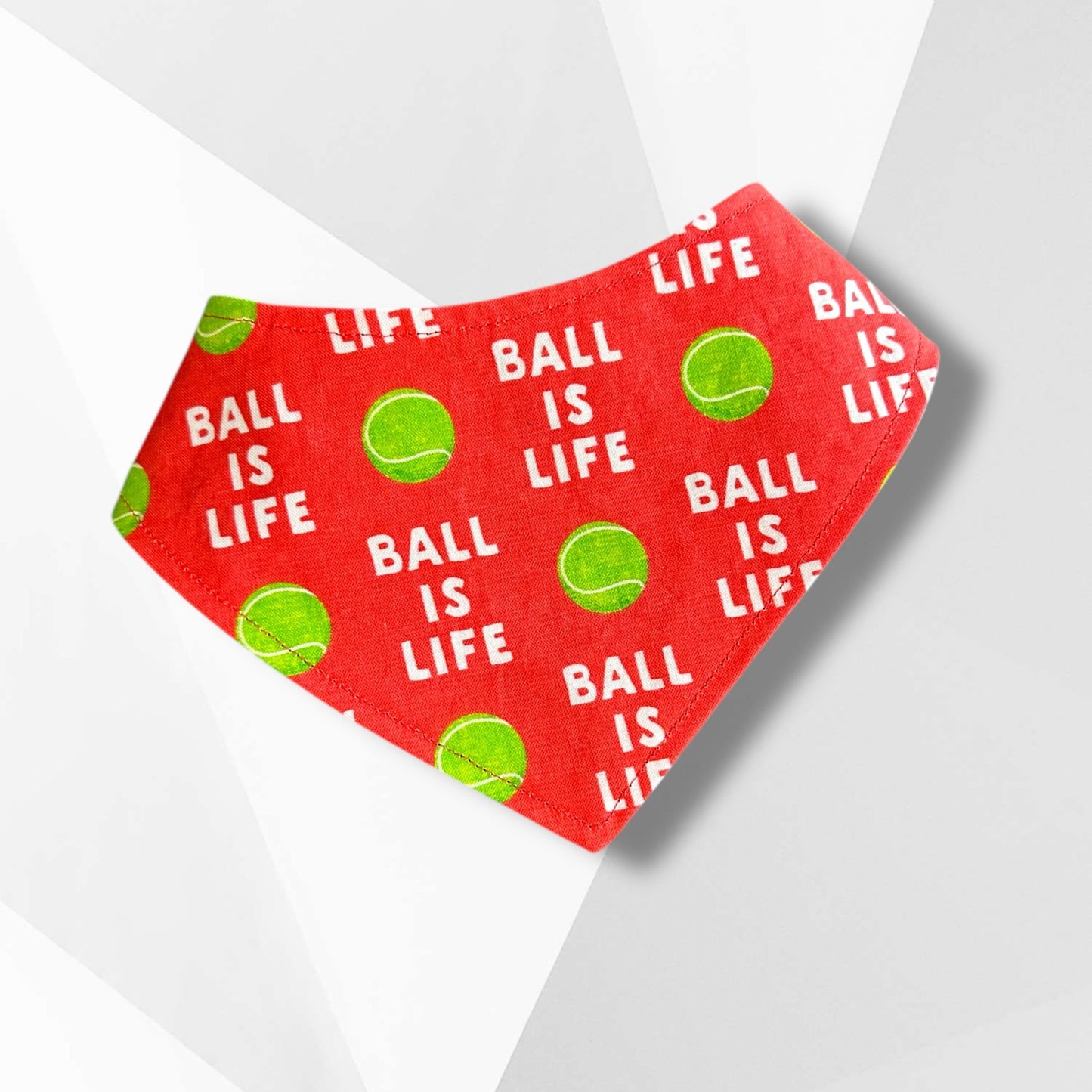 Socks Are Life / Ball Is Life Reversible Cotton Dog Bandana