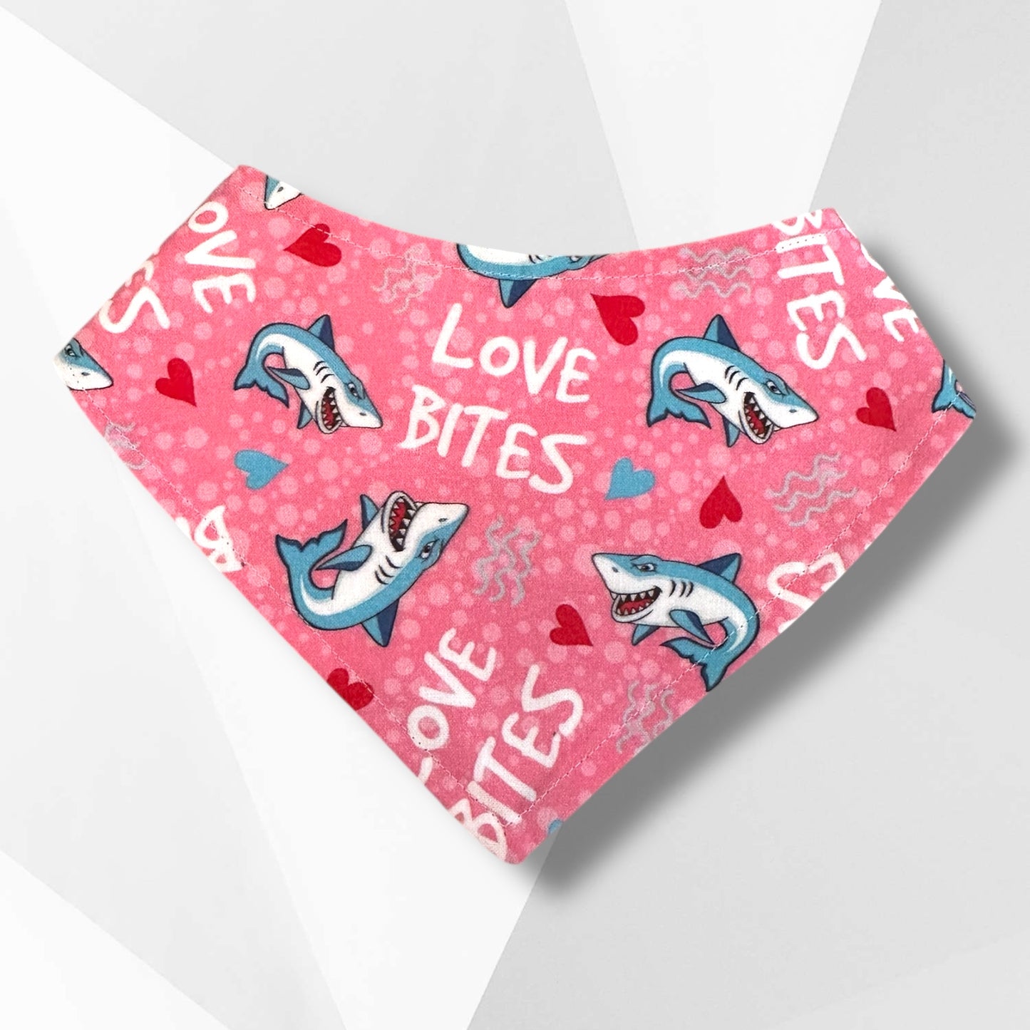 Love Bites Reversible Valentine Dog Bandanna