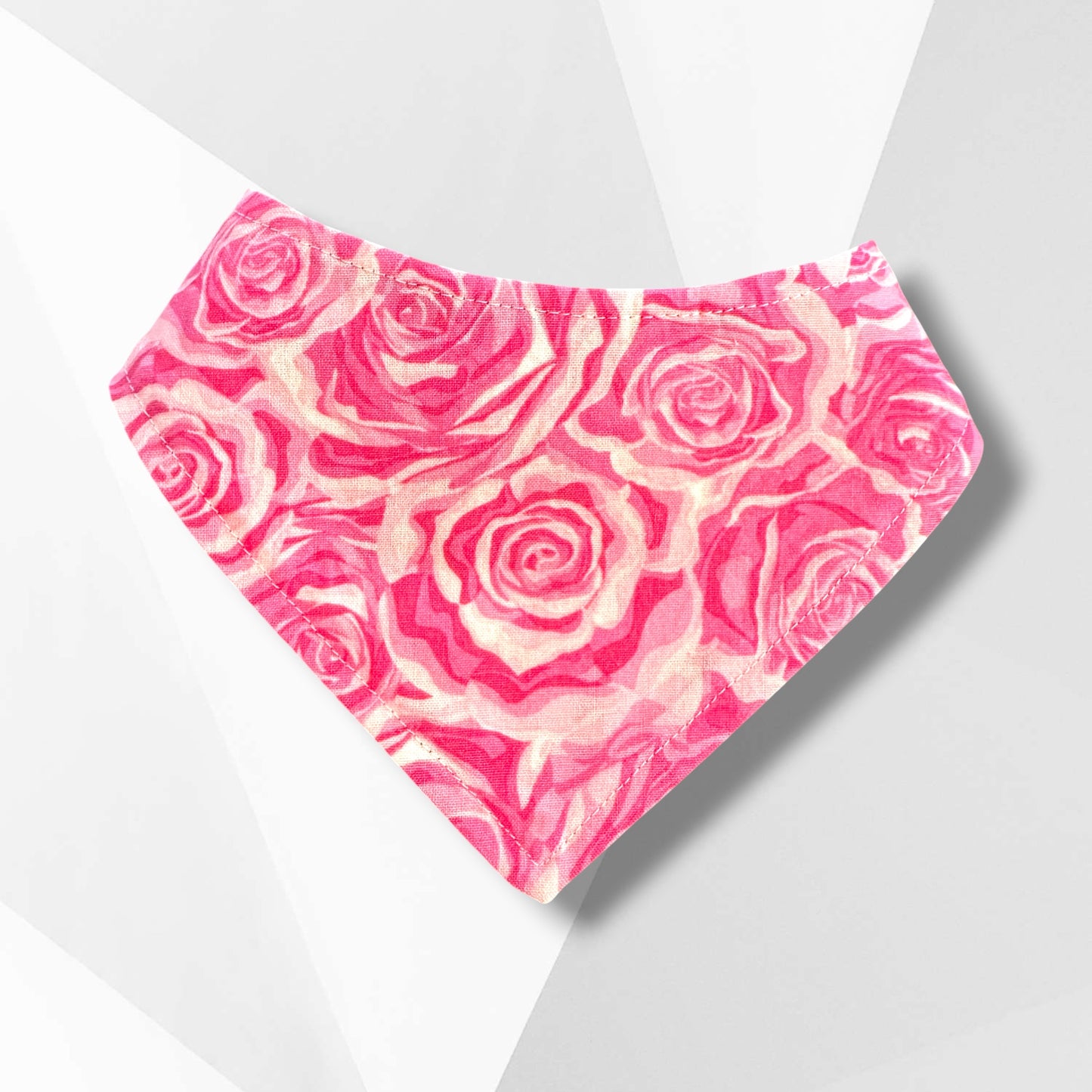 Mother’s Day Dog Bandana – Luxury Floral Dog Bandana, Reversible Handmade Cotton Pet Scarf, Gift for Dog Moms