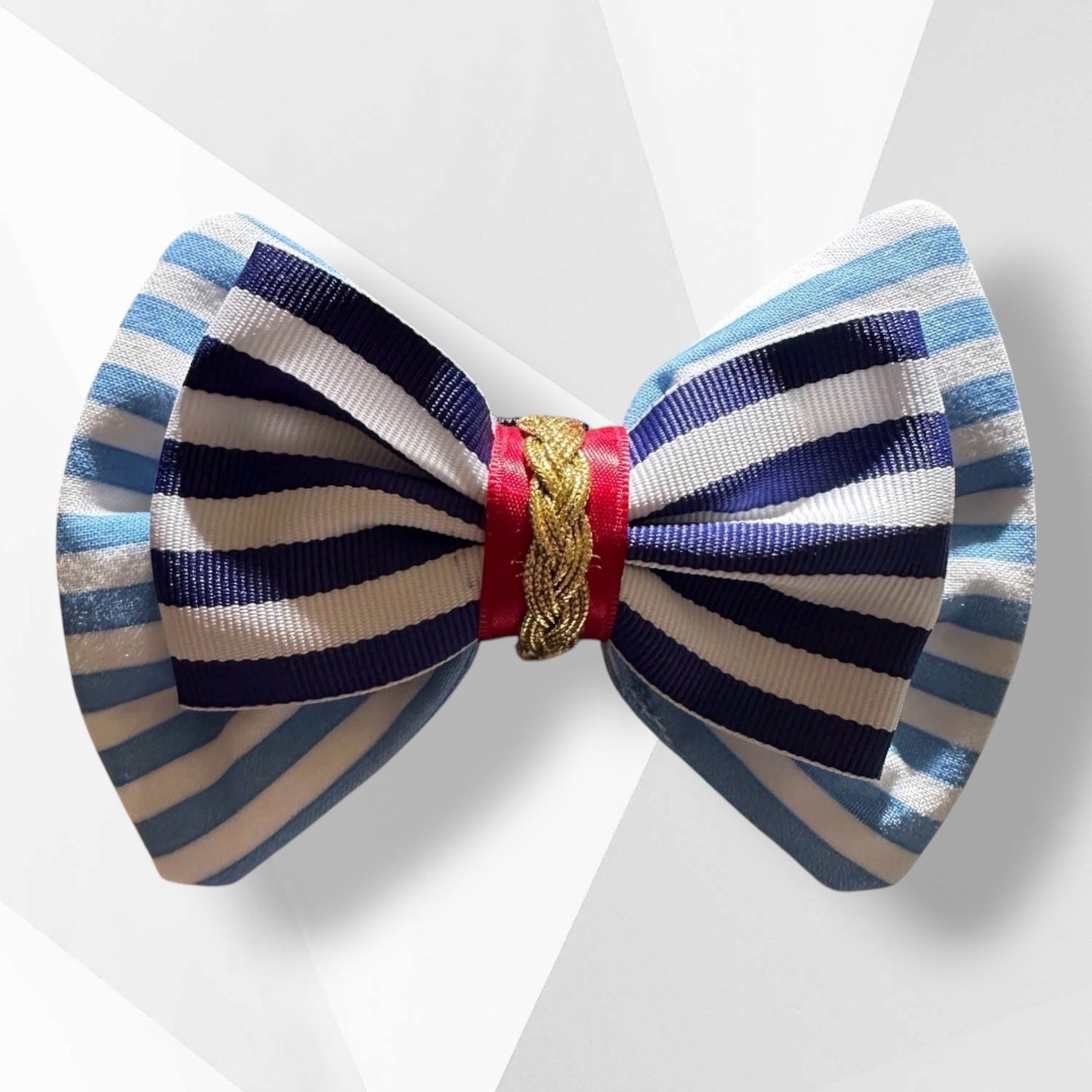 Luxury Nautical Dog Bow Tie / Yacht Club Pup Collection