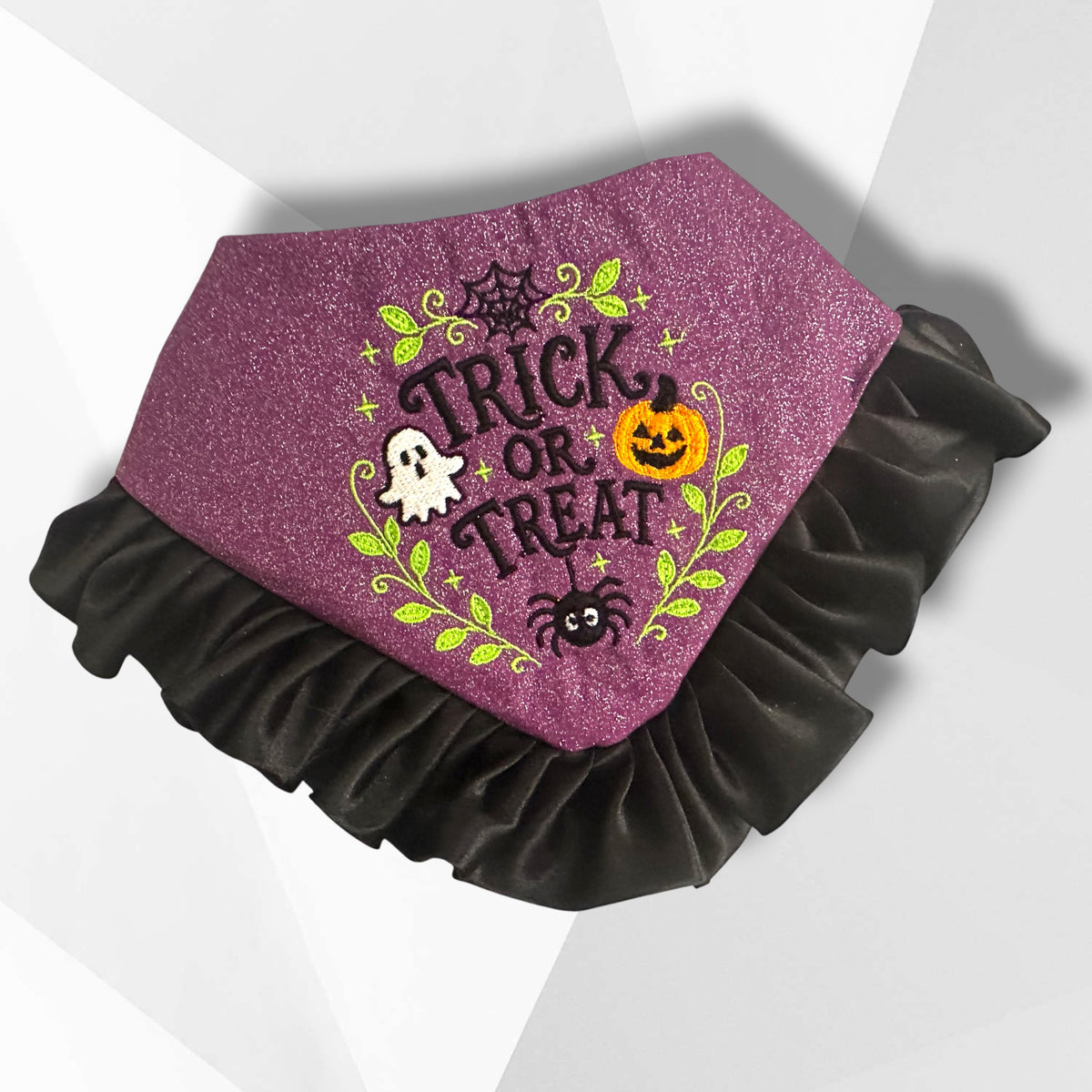 Trick or Treat Reversible Halloween Dog Bandanna