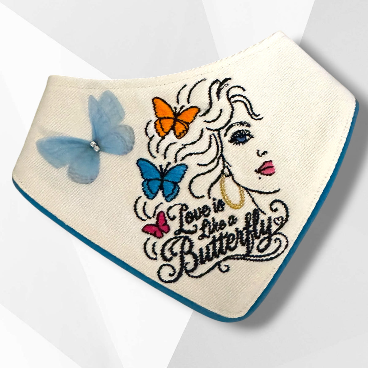 Dolly Parton Tribute – Reversible Embroidered Couture Dog Bandana